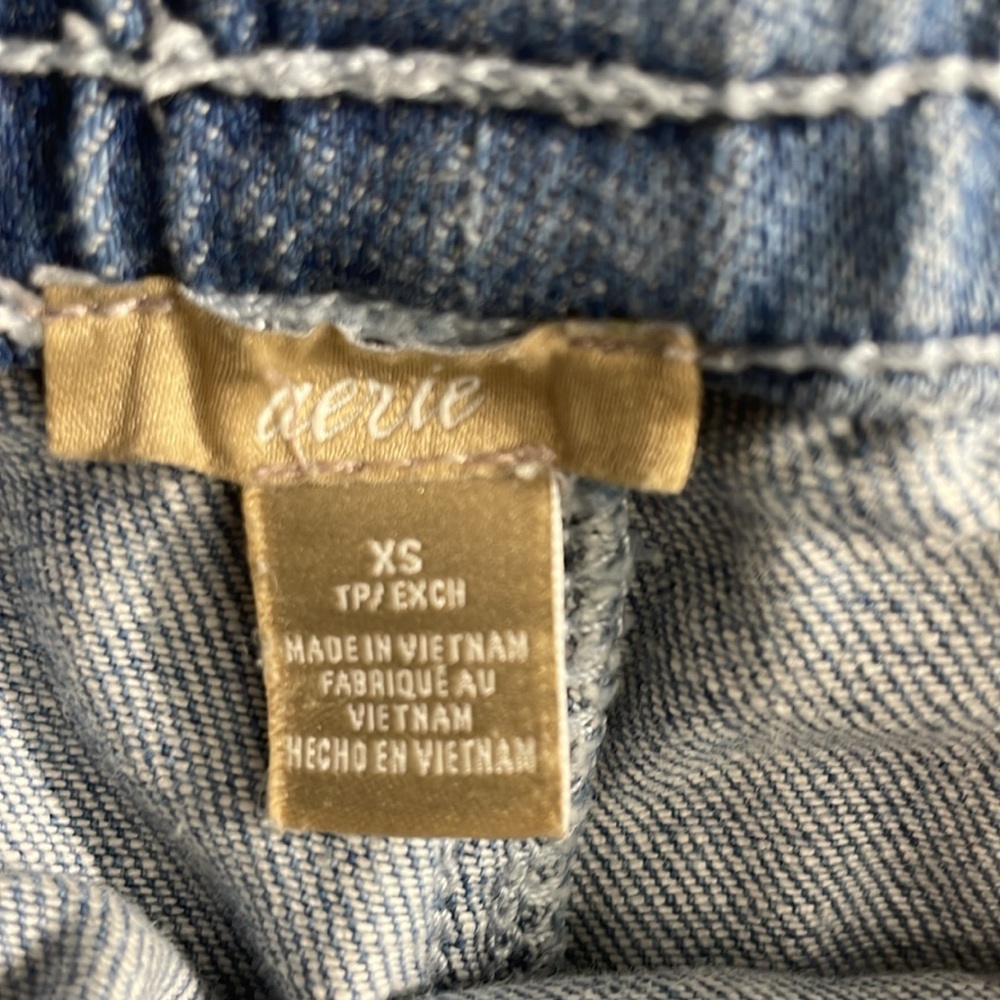 Aerie Light blue denim Size xsmall - Picture 5 of 5